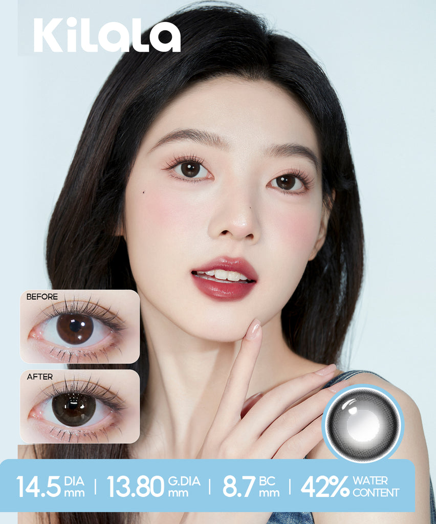 Kilala Dailies Black 10pcs (Buy 3 and Get 3 FREE) Package